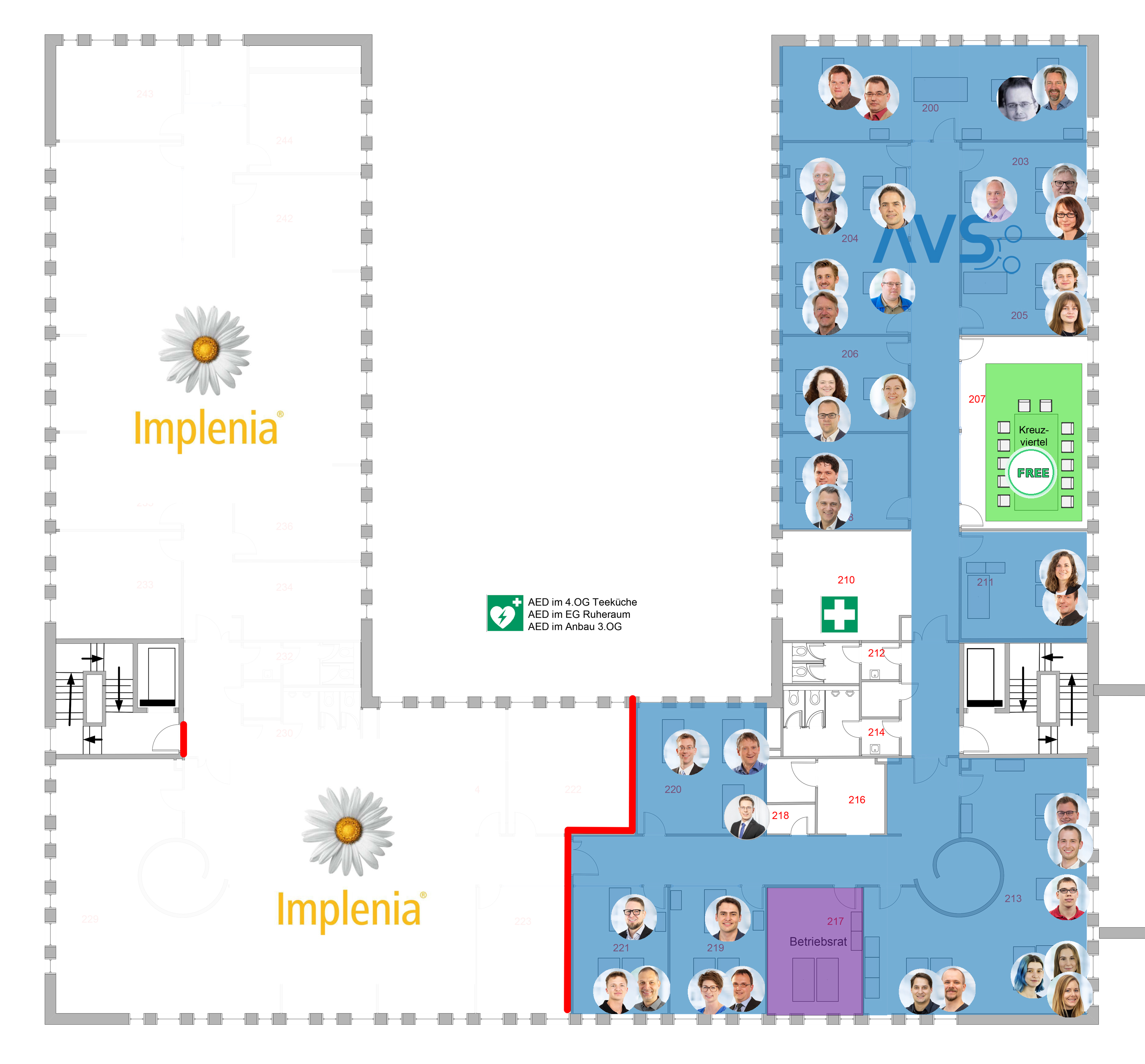 GWS Münster__2. OG__Bestandsgebäude 2. OG